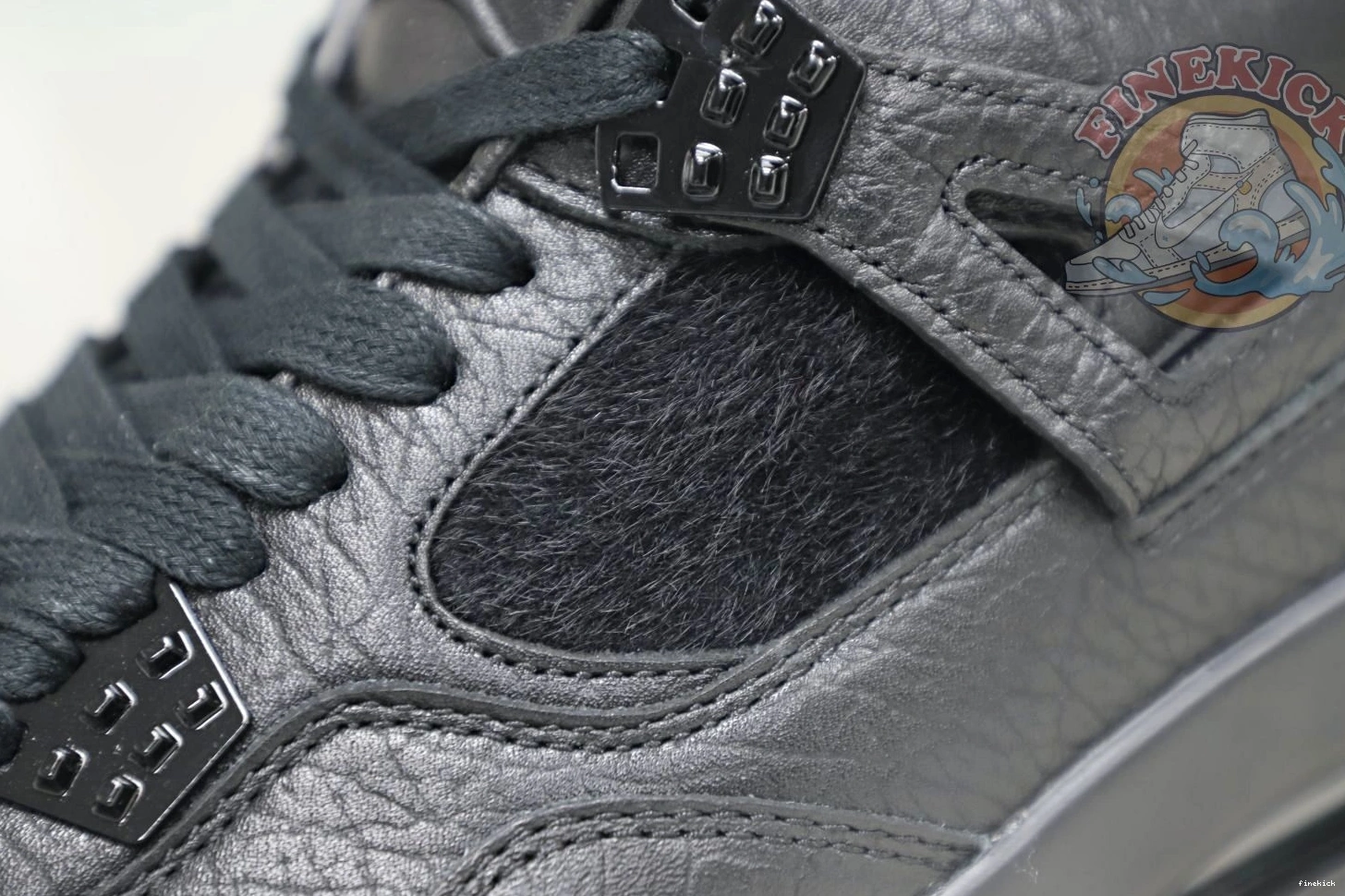 ponyhair Air 4 retro black Jordan Jordan 1121